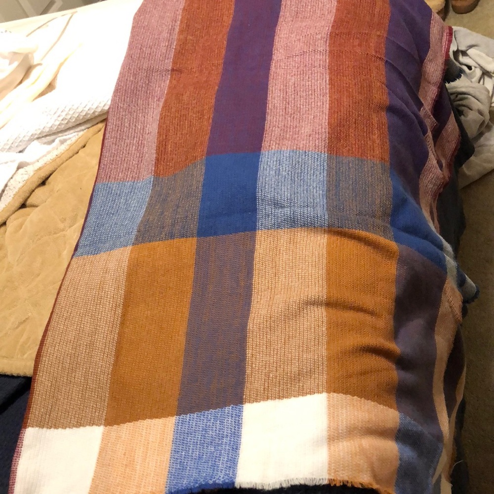 Beautiful blanket scarf